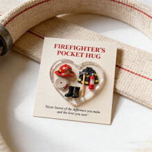 Firefighter Pocket Keepsake – Compact, Durable Appreciation Gift for Firefighters