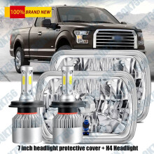 Ceannlampa LED Ard/Íseal DRL 5x7 orlach do Ford F150F250