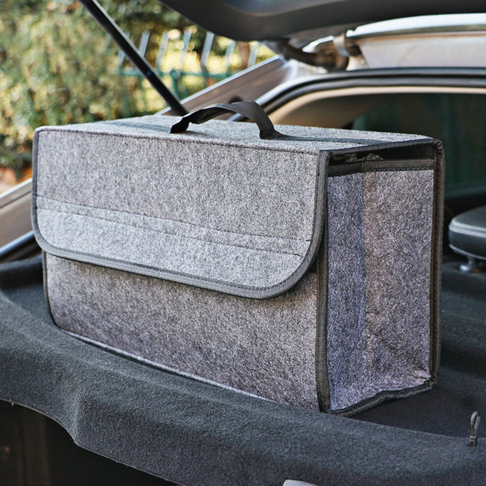 Car Trunk Organiser Toolkits Storage Bag Waste Basket Folding Organising Storage Bag 9448483777032