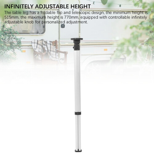 Adjustable Folding Table Legs Aluminium 2
