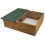 Small Pet House for Tortoise Hide Shelter with Run 1