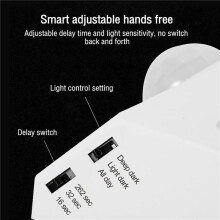 3X E27 LED Bulb Holder PIR Human Body Infrared Sensor Lamp Holder 220V with Regulate Motion Detector Lamp Base