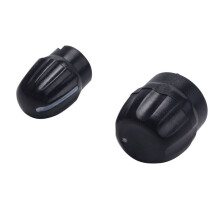 60Pairs Volume Knob + Channel Selector Knob for Two Way Radio CP040 EP350 GP328 EP450 PRO5150 GP338 HT750