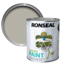 Ronseal White Ash Outdoor Garden Paint 750ml