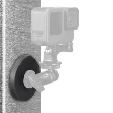 6X Base Della Staffa di Aspirazione Magnetica Foro Filettato per Vite da 1/4 di Pollice Supporto per Fotocamera Accessori per La Fotografia Della