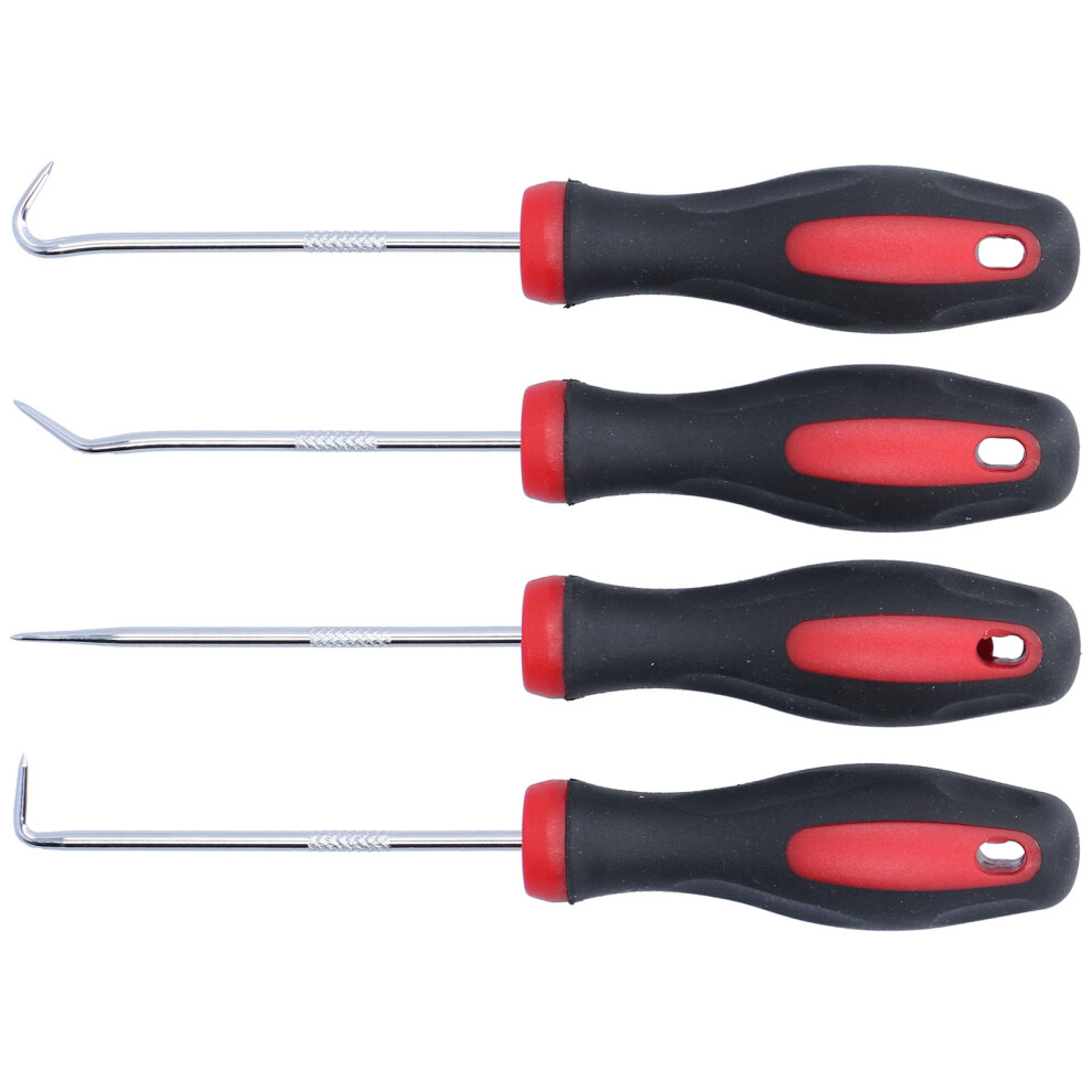 Car Pick Hooks Set 4 Pieces Oil Seal Gasket Puller 155Mm Heavy Duty Automotive 4941391472532