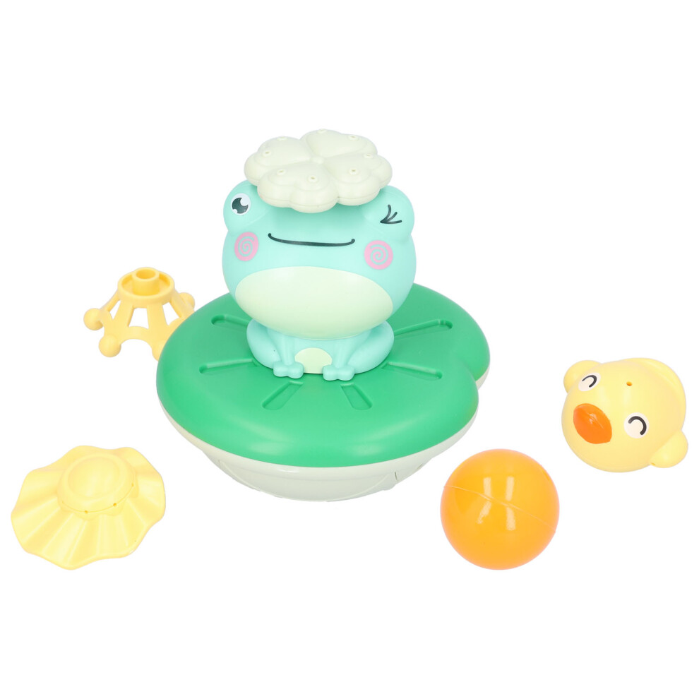 Electric Water Spray Frog Toy for Bathtub – Floating & Sprinkler
