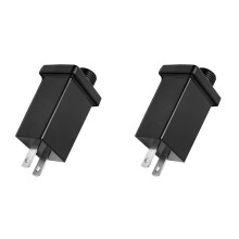 2X 12V 1A 12W Stekker LED-Voeding LED-Transformator Stekkeradapter IP44 Waterdichte LED-Lichtstripadapter voor Kerstmis (VS)