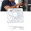 140mm PWM ARGB Ultra Thin Computer Case Fan 15mm White 3