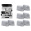 16x Water Filter Inserts for  Luxe Cafe ES601,8Pack Replacement Charcoal Filters for  Coffee Maker Accessories 8