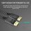Εξαιρετικά εύκαμπτο καλώδιο DisplayPort υψηλής ταχύτητας, υποστηρίζει μη συμπ 3