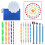 20-Piece Mandala Dotting Tools Art Set with Stencils & Storage Bag 3