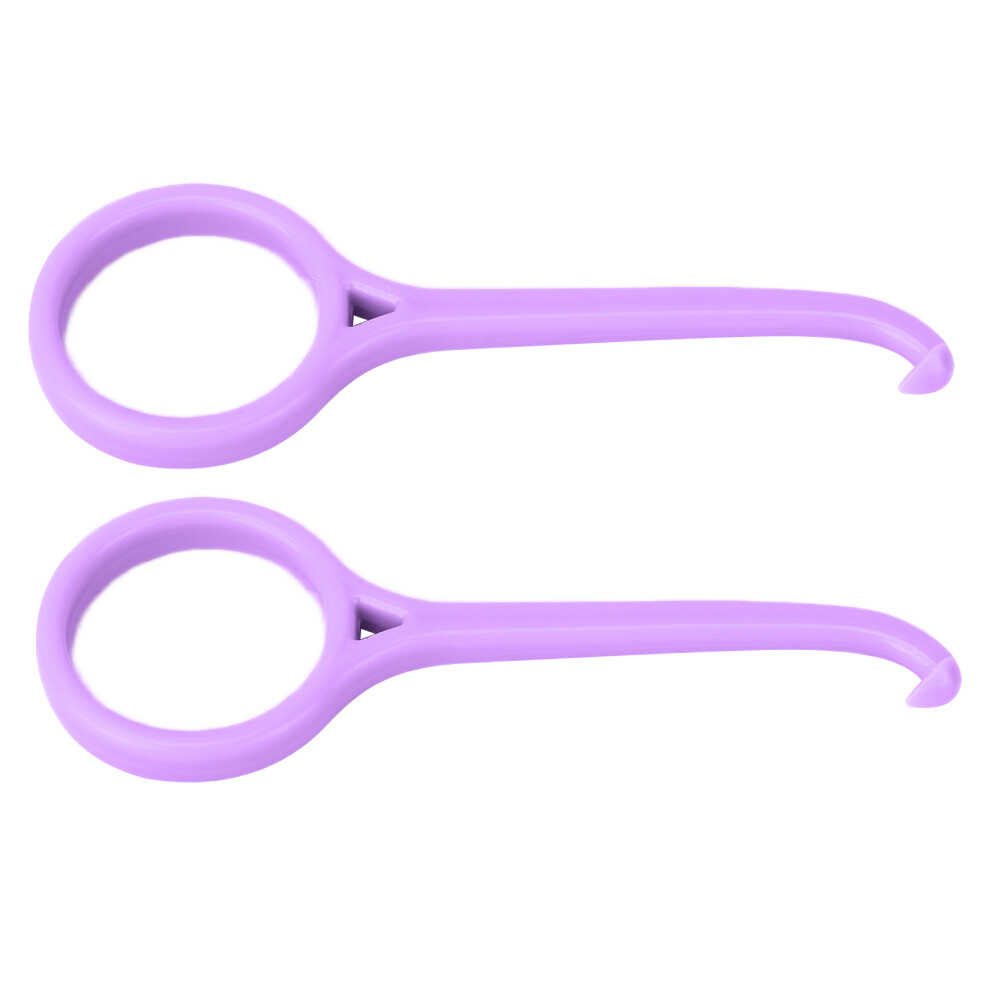 2pcs Purple Dental Aligner & Retainer Remover Tool, Non-Slip Grip