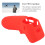 RC Drone Silicone Controller Cover for FPV Combo Red Lightweight & Scratchproof 9