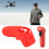 RC Drone Silicone Controller Cover for FPV Combo Red Lightweight & Scratchproof 13