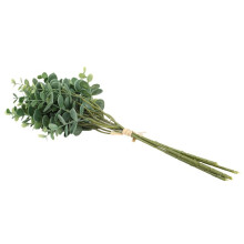 36 Pcs Eucalyptus Plastic Artificial Leaves Bunch for Home Christmas Wedding Decoration Green