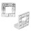 Easy Install Drawer Handle, Zinc 17