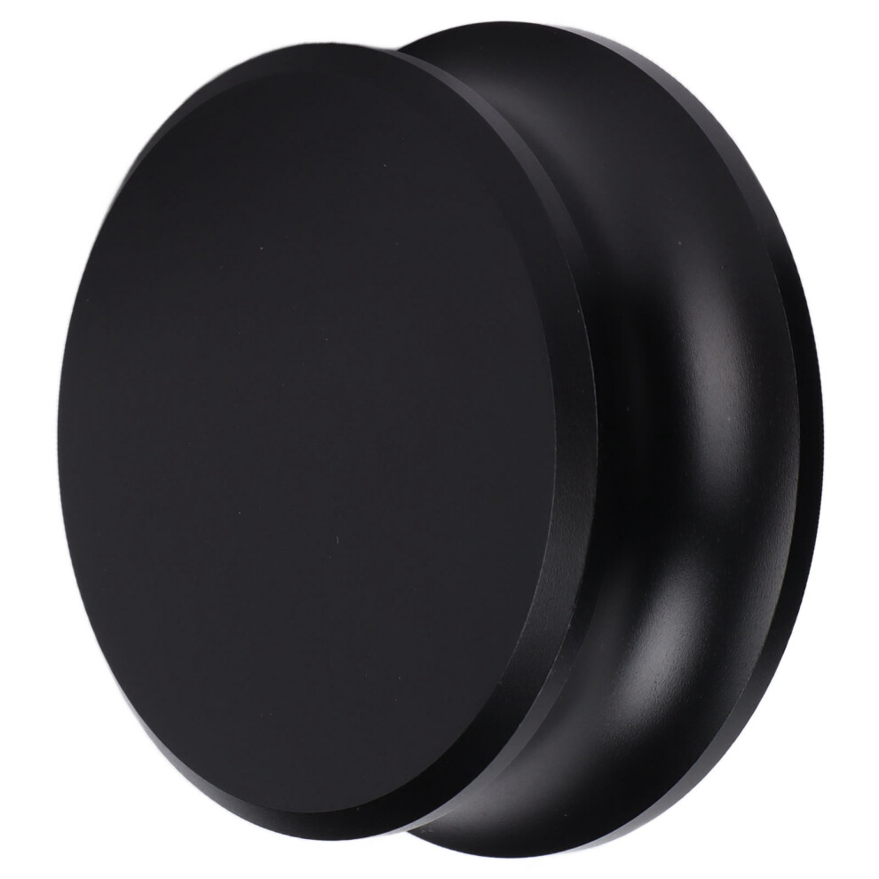 Aluminum Vinyl Record Weight Stabilizer Clamp, 76Mm Bottom Black 6911391474643