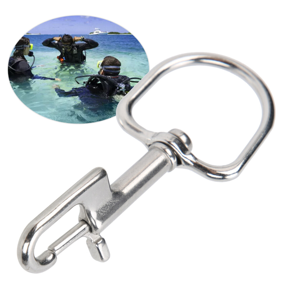 Stainless Steel Diving Single Ended Snap Clip 110Mm/4.3In 8341391475483