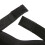 Schlafmaske 3D 2er-Pack Schwarz 3