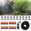 Automatic Garden Mist Irrigation Kit 20m Hose Nozzle Sprayer 1