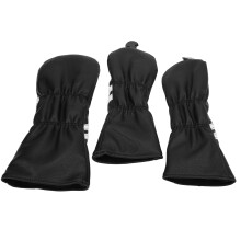 Golf Holzabdeckung Schwarz Streifen Set von 3