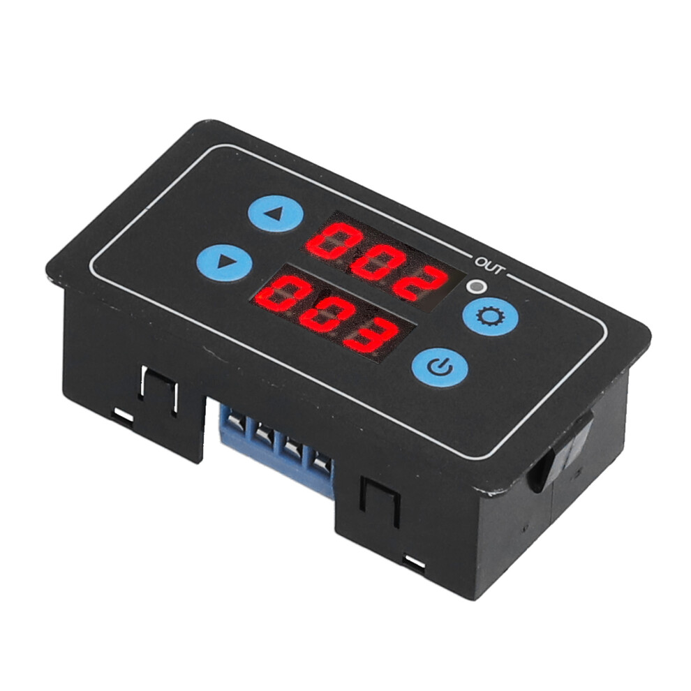 Yf-4 Timer Relay Module Lcd 12V Dc 5A Control Switch Board 4621391476463