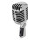 Retro Silver Cardioid Dynamic Microphone with Adjustable Pickup Angle 10