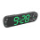 Digital Wall Clock with Remote, 8 Color Lights, 35x10x3cm 2