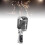 Retro Silver Cardioid Dynamic Microphone with Adjustable Pickup Angle 15
