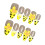 (M) 10PCS Nude Leopard Press On Nails 2