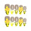(M) 10PCS Nude Leopard Press On Nails 4