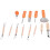 14Pcs Pumpkin Carving Tools Kit Stainless Steel with Storage Bag 14