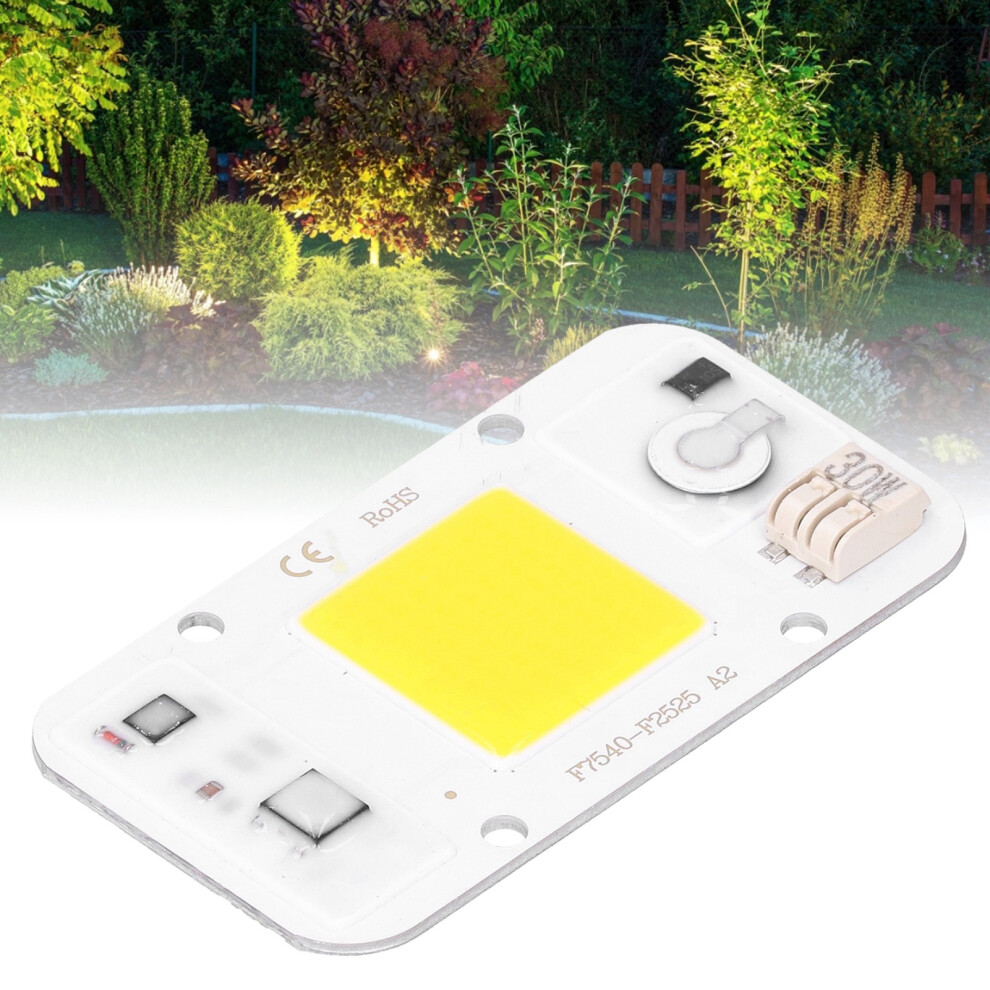 Welding-Free Led Cob Panel 20W 30W 50W 220V Full Spectrum Warm White/Light 8781391477771