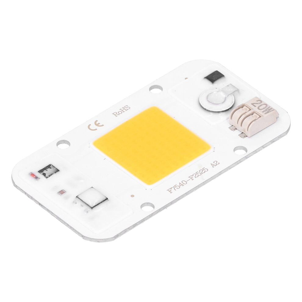 220V Led Cob Panel Lamp 20W 30W 50W Warm Full Spectrum Welding-Free White/Light 9421391477881