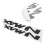 Pair 3D Motorcycle Emblem Badges 13
