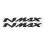 Pair 3D Motorcycle Emblem Badges 11