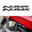 Pair 3D Motorcycle Emblem Badges 20