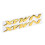 3D NMAX155 Emblem Stickers Pair Yellow 1