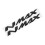 Pair 3D Motorcycle Emblem Badges 18