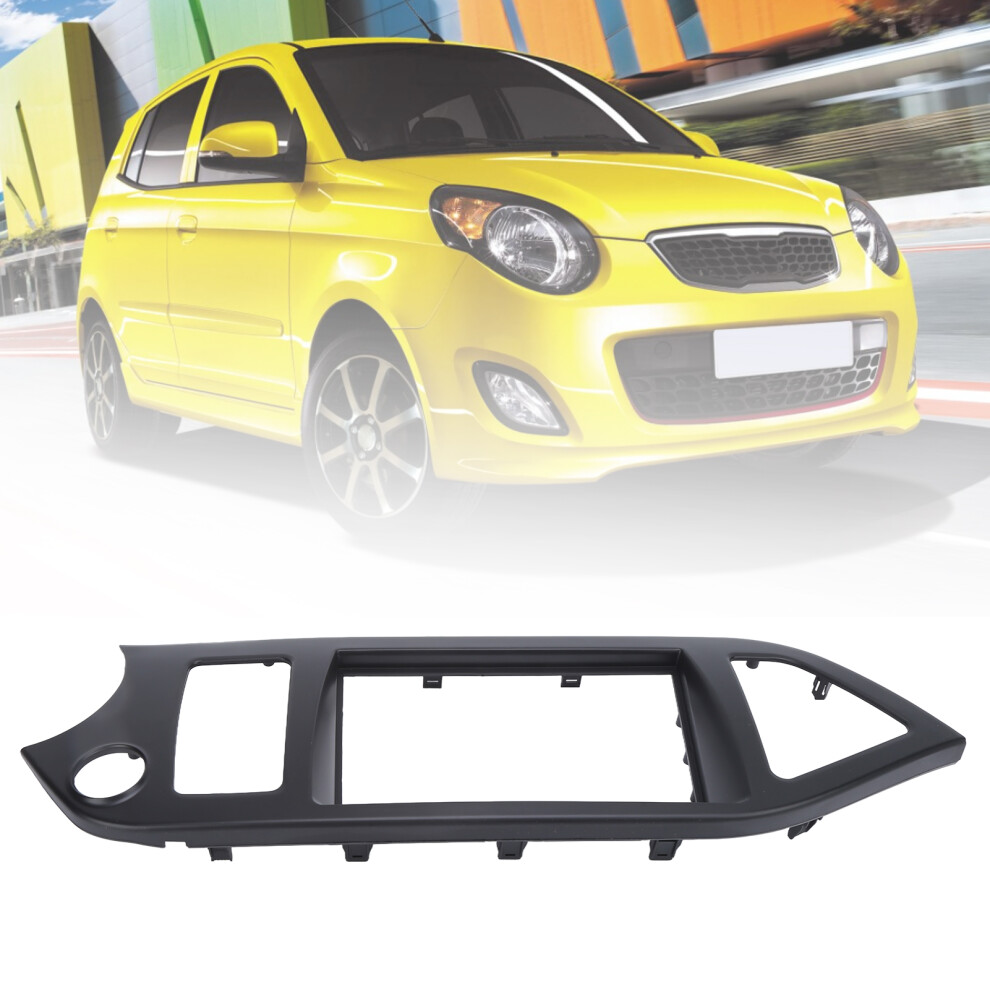 2Din Radio Fascia Frame Dash Trim For Kia Picanto Morning 2011 9311391478509