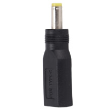 Mini TYPEC Female auf Male DC Laptop Ladegerätadapter Konverter Schwarz