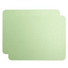 Office Home Desk Protectors 2 Pack PVC Leather Waterproof Mouse Pads 27x21cm