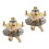 Golf Cart Wheel Hubs and Spindles Pair 13