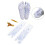 High Elastic Cotton Reflexology Socks with Massage Tools, Large Size 2