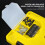 (14") Large Plastic Tool Box (14/17/19\") for Screws & Nails 2