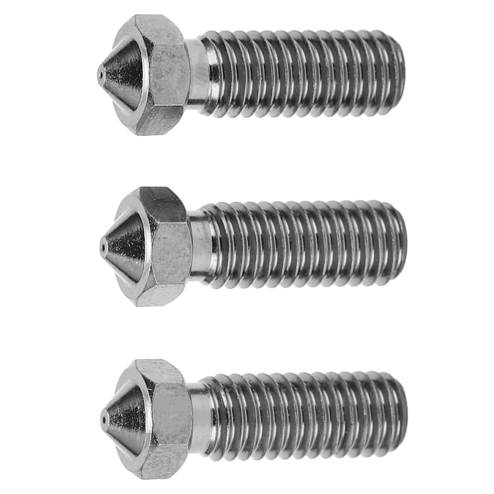 3Pcs Volcano Nozzle Hardened Steel 1.75mm