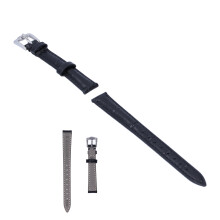 Watch Strap Replacement 18mm Black Unisex Pin Buckle Accessory
