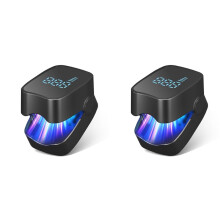 2X Nail Fungus Treatment Device 905nm Infrared and 470nm LED Laser, Effective Onychomycosis Therapy Black