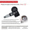 2X Programmable TPMS MX Sensor 315MHZ+433MHz 2 in 1 Tyre Sensor for Autel Tool TS408 TS508 ITS600 TPMS 4
